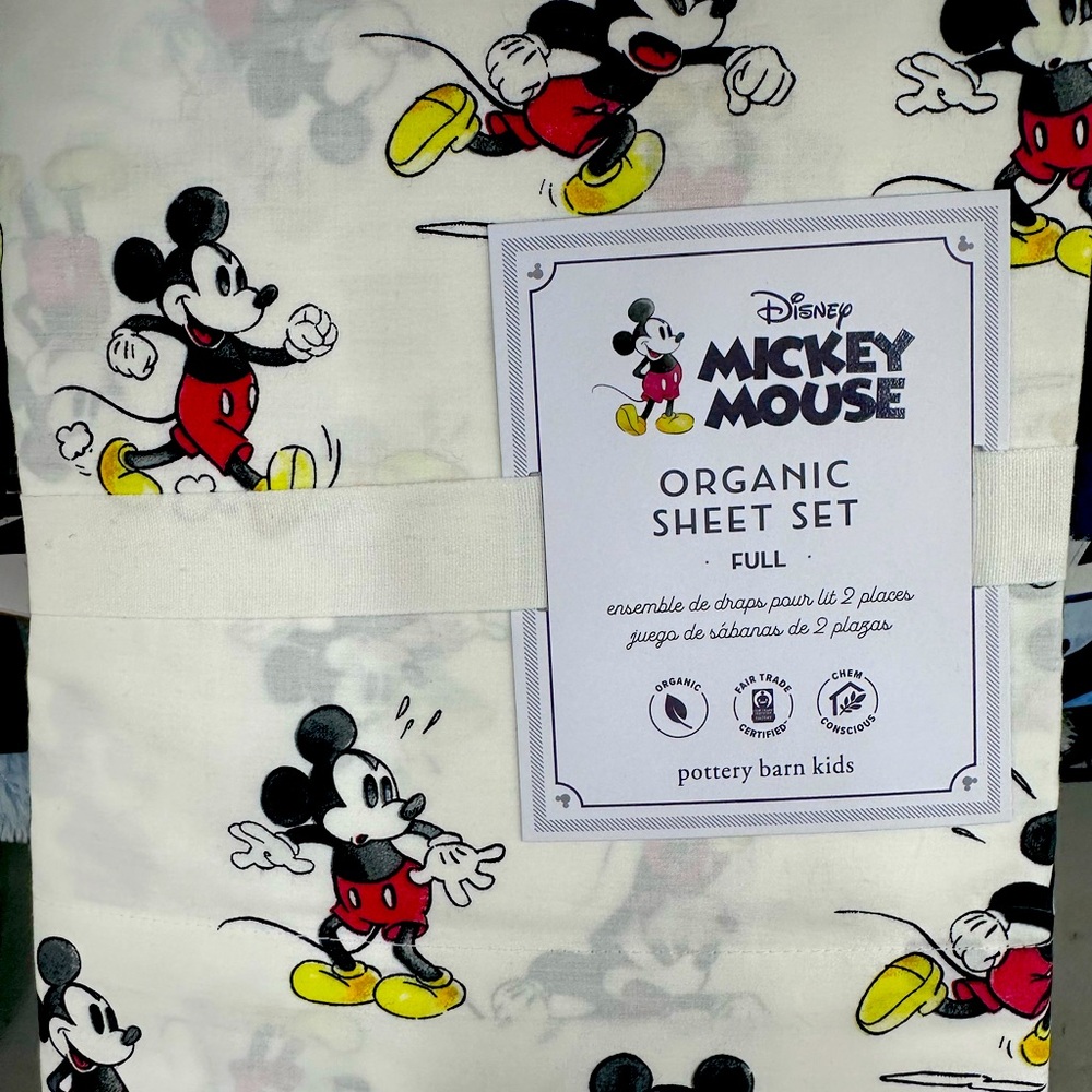Mickey Mouse Pottery Barn Sheets